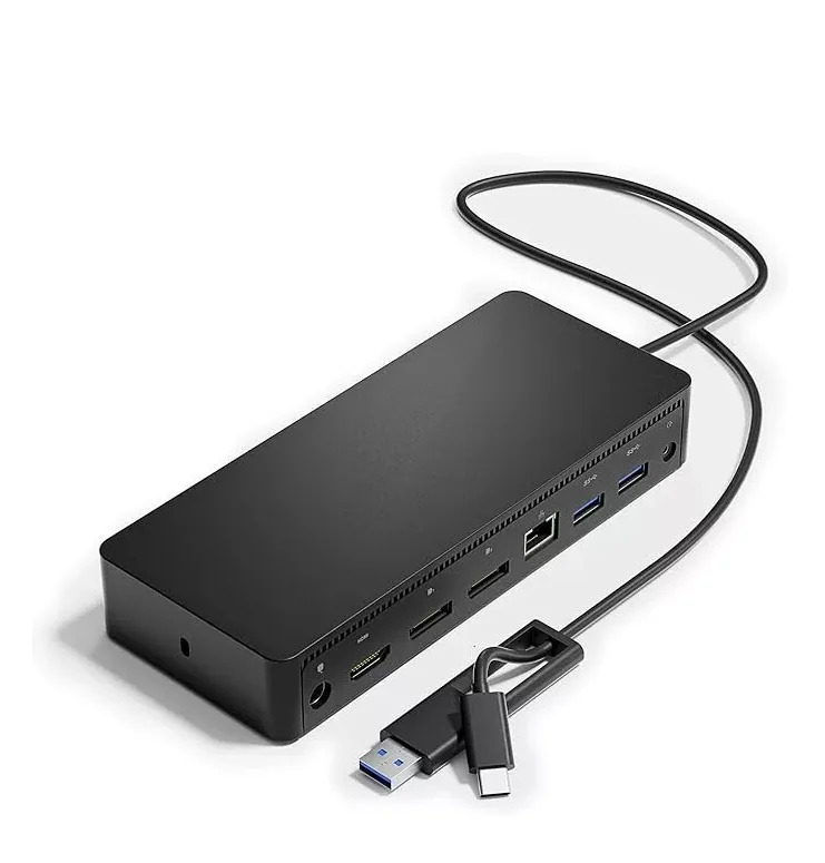 Original D6000 4K Universal Docking Station With 130W Adapter USB 3.0 Interface Products In Stock