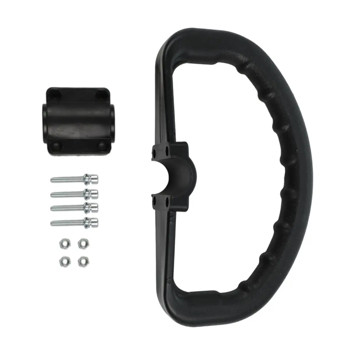 PHONE&GEAR 1 Set Lawn Mower Trimmer Handle Handlebar Replacement Replaceable Loop Handle for Brush Cutter Grass Trimmer