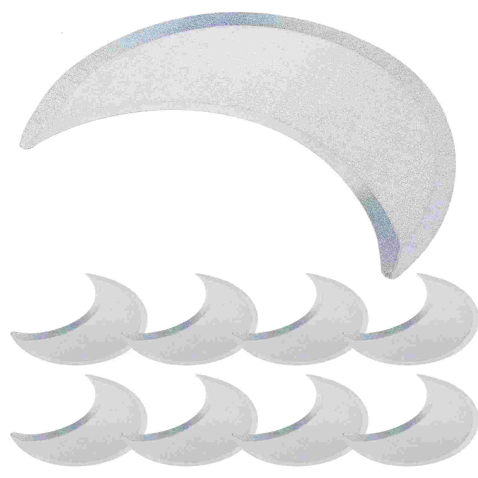 8 Pcs Party Serving Platter Half Moon Plate Flatware Paper Plates Bulk Trays Baby