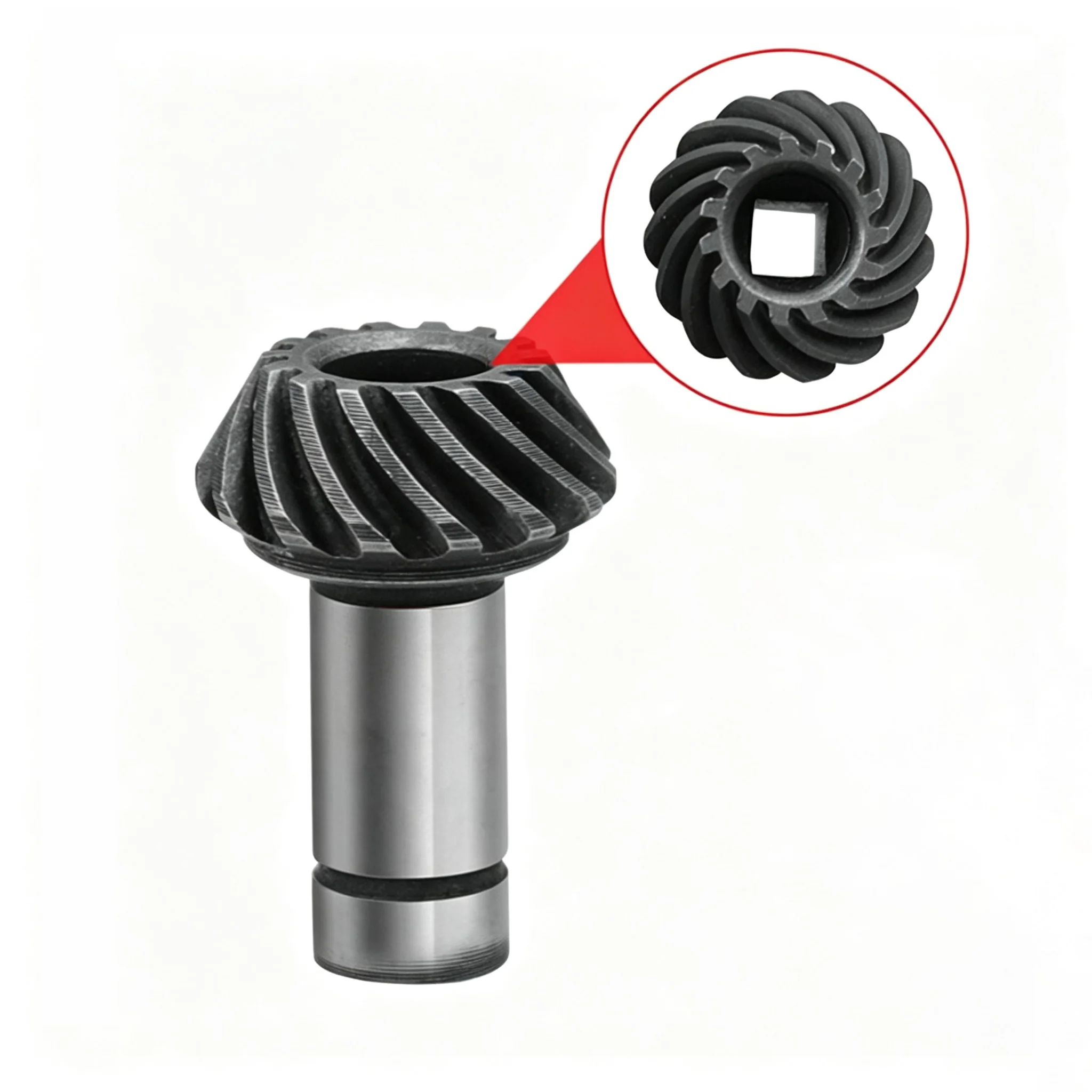 Tool Accessories Brush Cutter Gear Diff Main Gear 7 Teeth Brush Cutter Sloping Terrain Spare Parts Square Hole