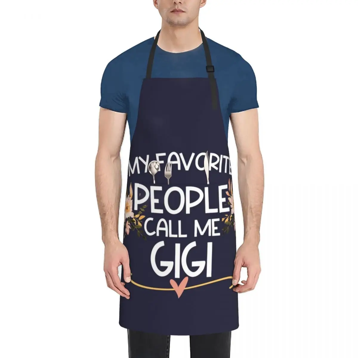 

My Favorite People Call me Gigi Apron home women Waterproof Kitchen For Women Kitchens Men Apron