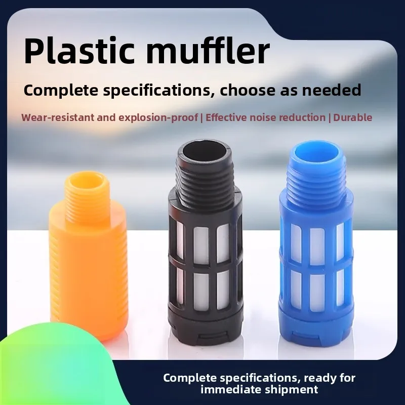 

Pneumatic Muffler Filter for Air Compressor Solenoid Valve Plastic Stainless Steel Air Pump