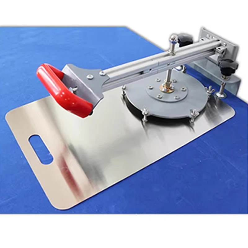 

Dough Pressing Machine Pressure Bar Type Pizza Hand-grabbed Cake Manual Hand Pressed Machine Double Fixed Positioning Type