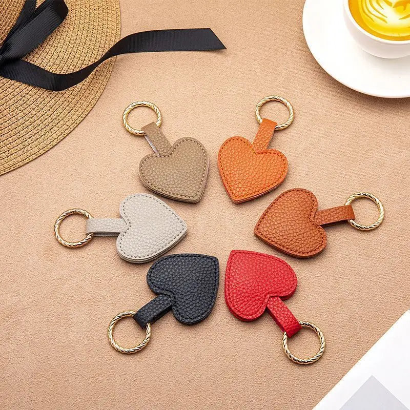 Heart Shaped Magnetic Hat Clip On Bag Hat Holder For Handbag Backpack Luggage PU Leather Hat Keeper Clip Travel Bag Accessories