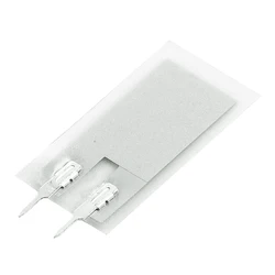 25x13x1MM LDTO-028K PVDF Piezoelectric Film Sensor Vibration AC Coupling Passive