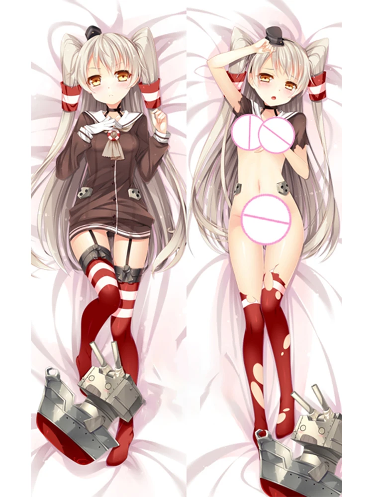 

Dakimakura Anime Pillow Case Amatsukaze Pillow Cover Halloween Christmas Decoration 2023