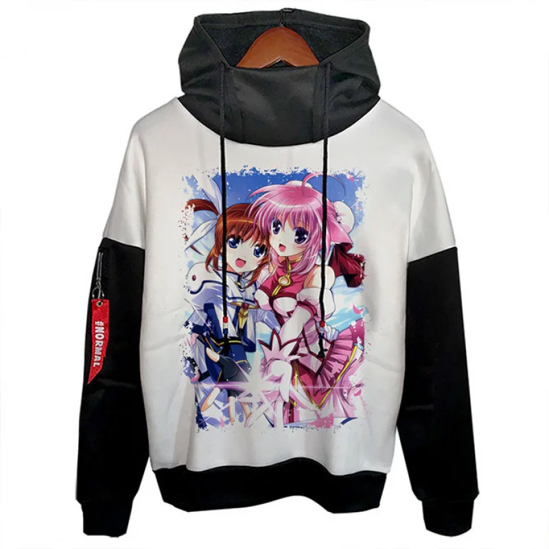 العصرية مقنعين Fce البلوز Harajuku Sle طويل Sve جولة Ne طباعة ملابس الشارع الشهير للنساء عبر الحدود ip #5