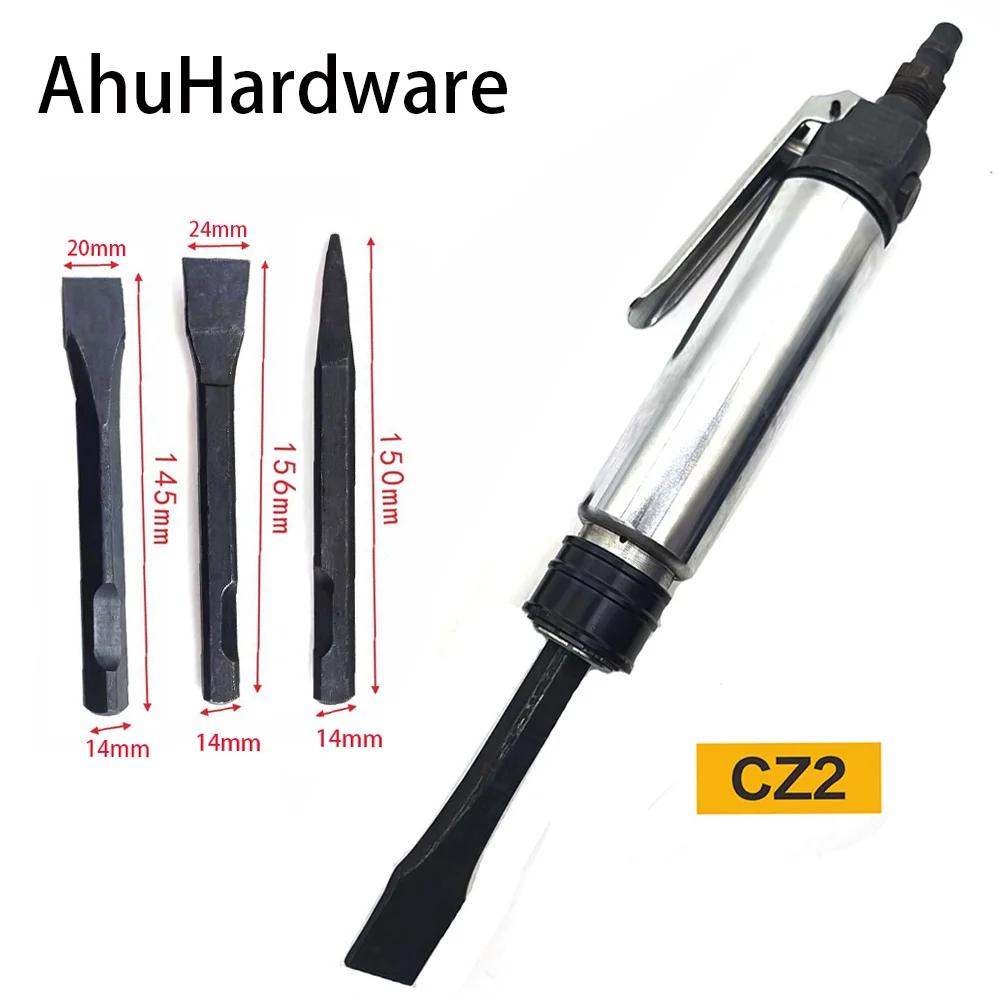 New Straight Type Air Pneumatic Shovel Hammer Industrial Powerful Handle Straight Type Air Chisel Pneumatic Hammer Shovel Tool