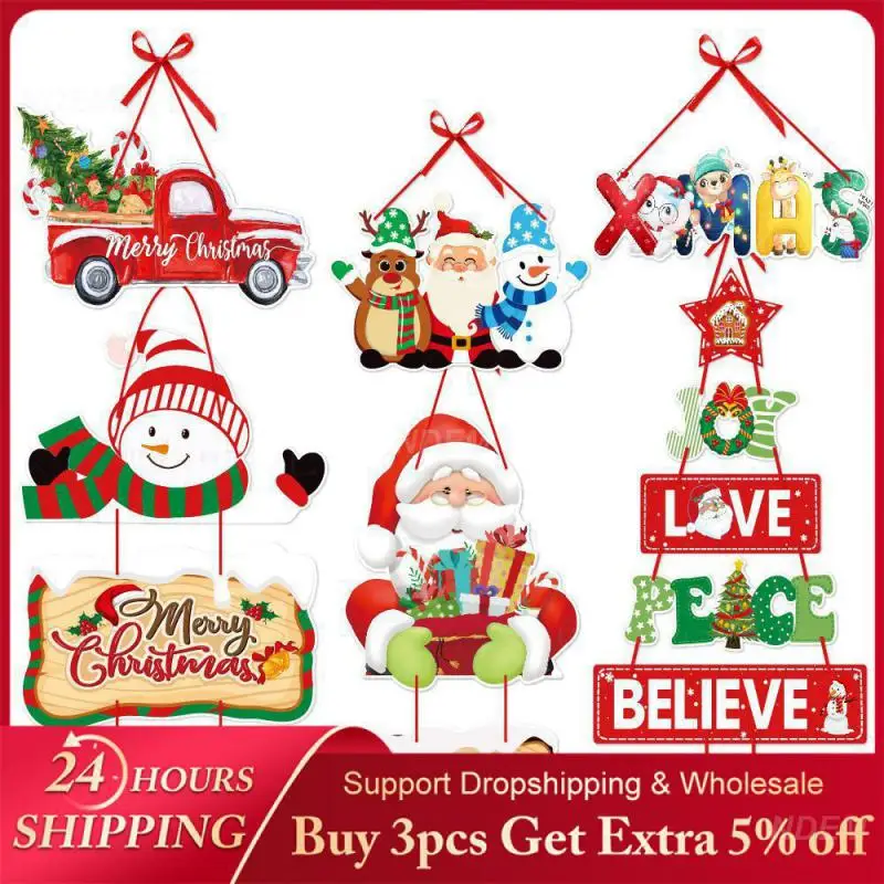 Christmas Tree Door Hanging Eye-catching Design Festive Holiday Party Hanging Accessories Christmas Decoration Must Have Lovely