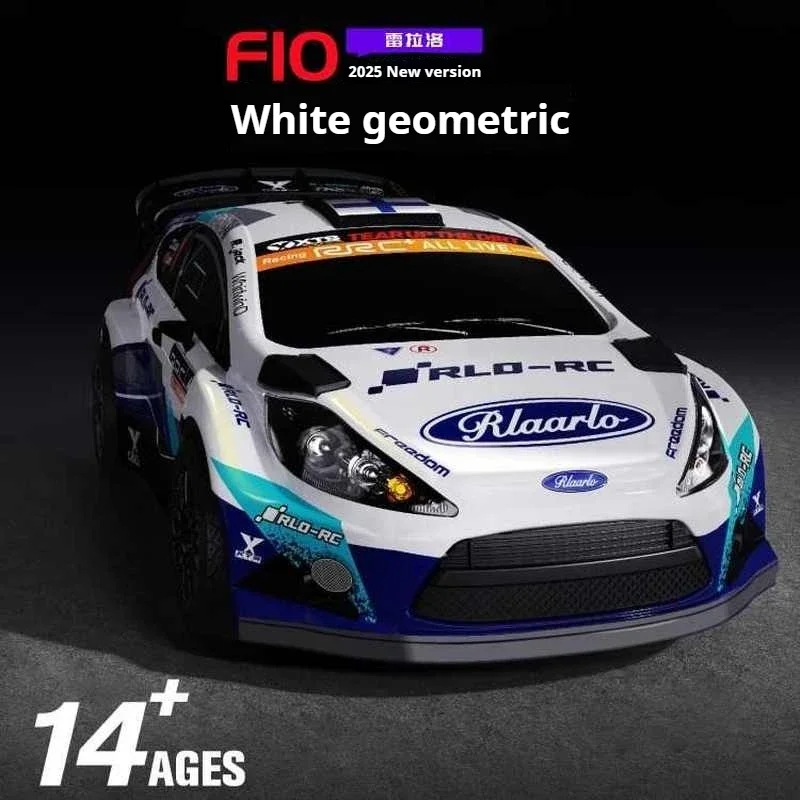 LLL XTS F10 Rally Car 1:10 New Remote Control Electric Four-Wheel Drive Carbon Fiber Rally Car Off-Road Vehicle RC Model Car RTR