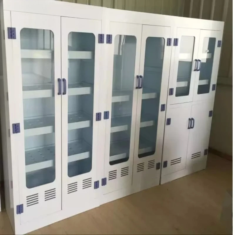 Strong Acid Alkali Lab PP Chemical Reagent Storage Cabinet
