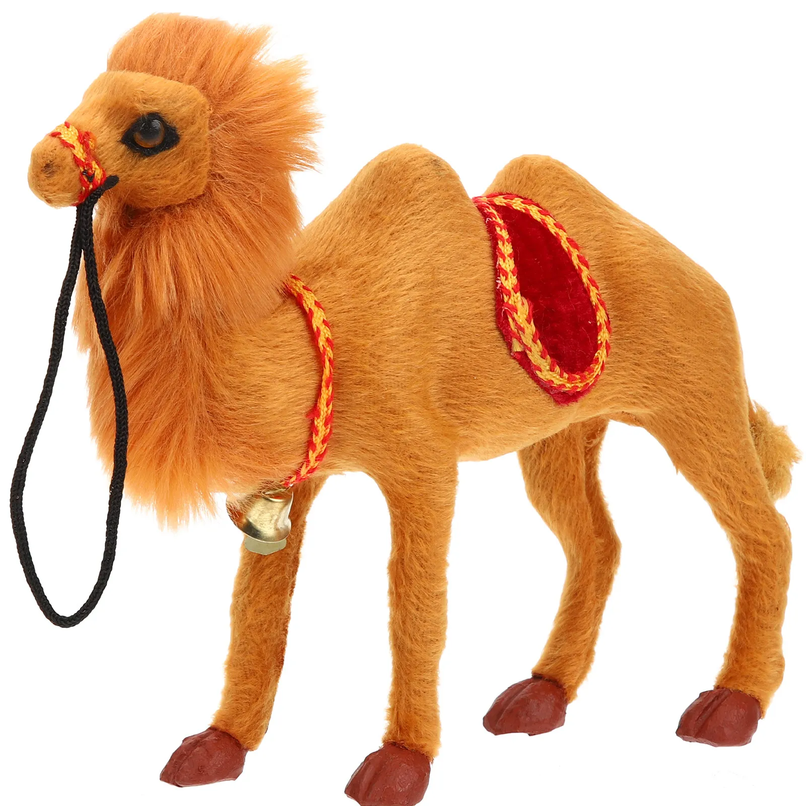 

Высокореалистичная статуэтка верблюда: Изысканное украшение в виде пустынного животного натурального цвета для стола, полки в гостиной, сада, патио