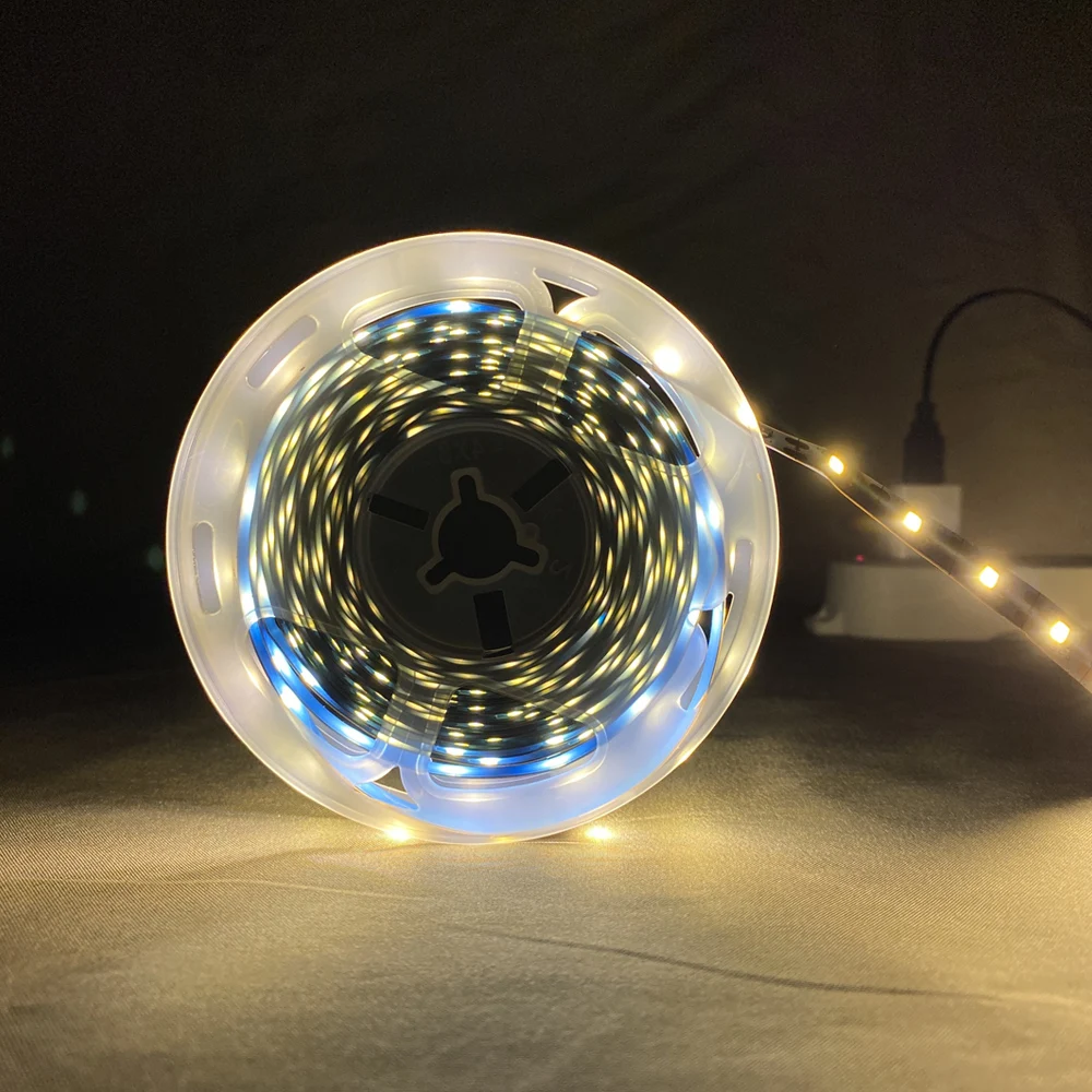 DC 5V USB LED Streifen 2835 5050 Weiß Warmweiß RGB Tira LED Streifen Licht TV Hintergrund Beleuchtung Band Home Decor Lampe 1-15m – Detail 4