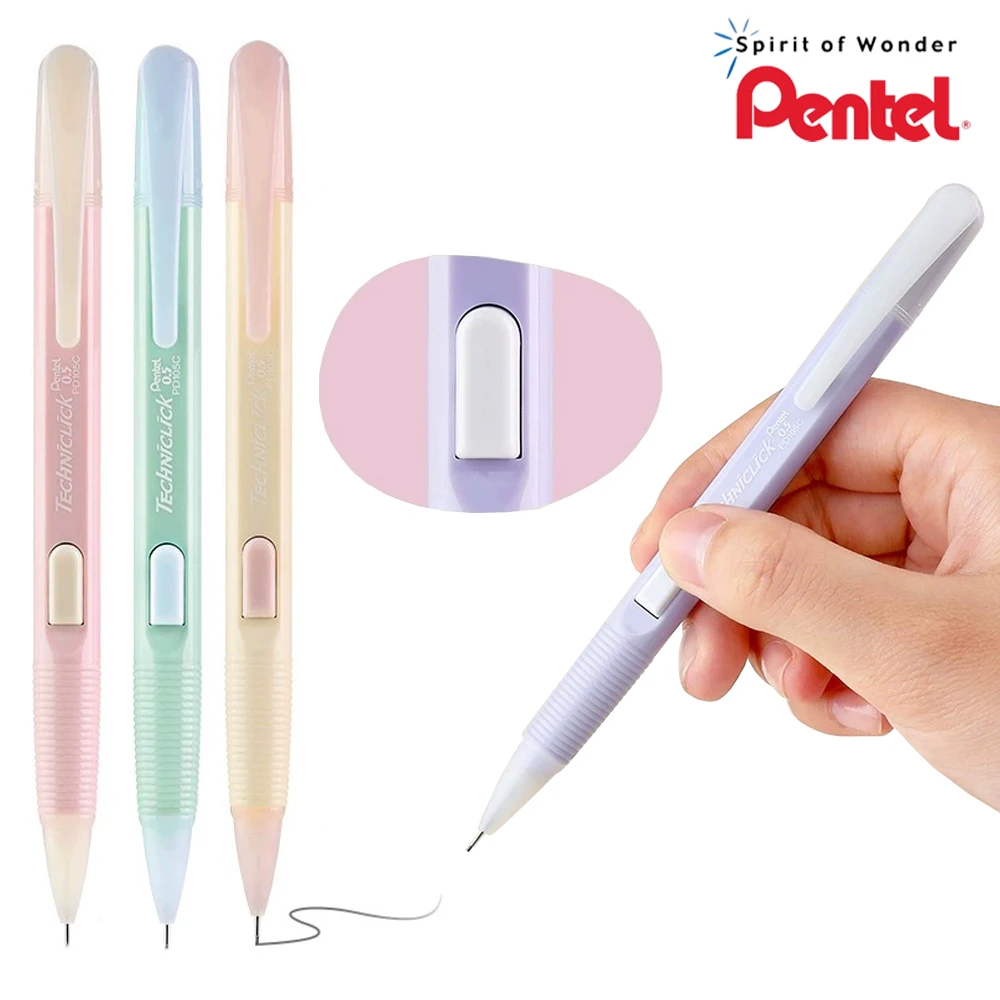 

1pcs New Japanese Pentel Mechanical Pencil PD105C Dessert Limited Edition Side-Click 0.5mm Study Stationery Cute Pencils