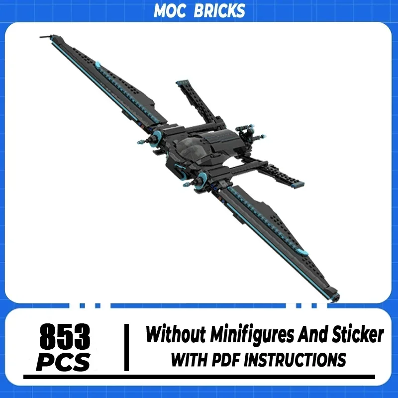 

Moc Building Bricks Military Weapon Legacy 3-man Light Jet Model Technology Modular Blocks DIY Set Assembly Christmas Gift