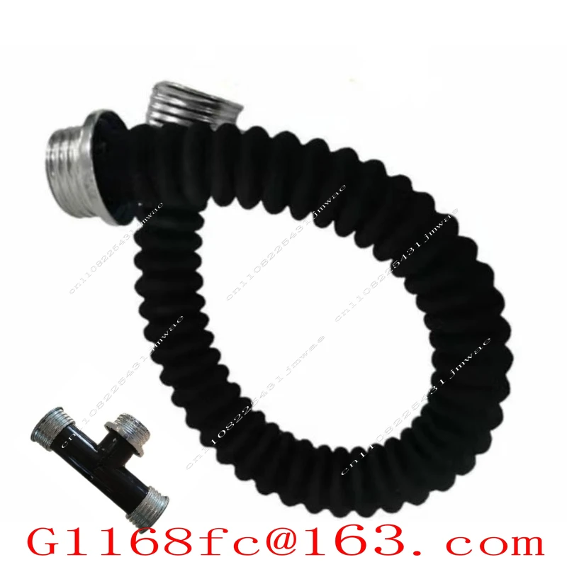 Gas Mask, Latex Trimmer Valve, Breathing Control, Airbag Negative Pressure Bottle Tee