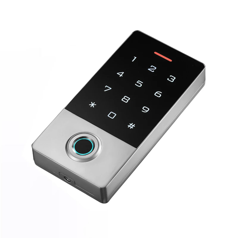 New WIFI Tuya APP IP68 Waterproof Biometric Fingerprint RFID Card Door Access Control System Standalone Access Controller