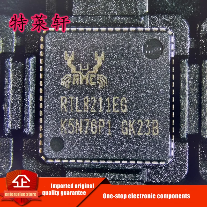 New Original RTL8211EG-VB-CG RTL8211EG-VB RTL8211EG QFN64 Chipset