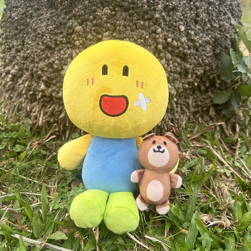 

Cartoon Cute Yellow Smiling Doll Bear Rookie Nooby Squad Surrounding Dolls Plush Doll Gift