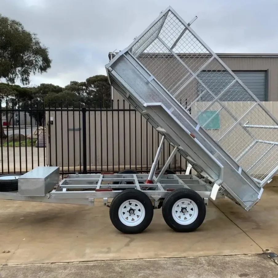 

2025Farm Agricultural Cage Cargo Trailers Truck Tractor Box Trailer