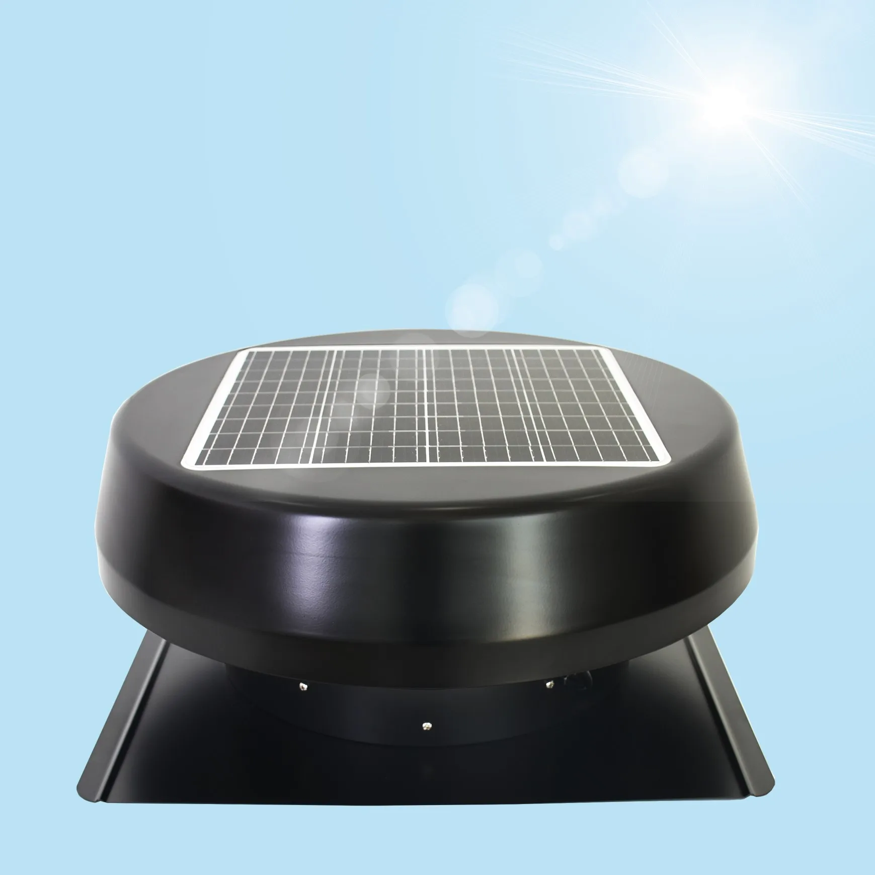 

Workshop House Industrial Strong Wind Solar Roof Attic Ventilation Exhaust Fan DC Motor Solar Roof Vent Air Coolers Fan