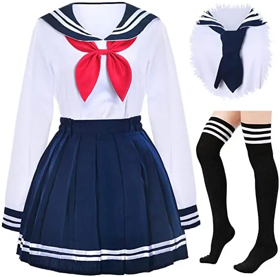 

Wholesale Of Japanese White Two-piece And Three-piece JK Uniforms