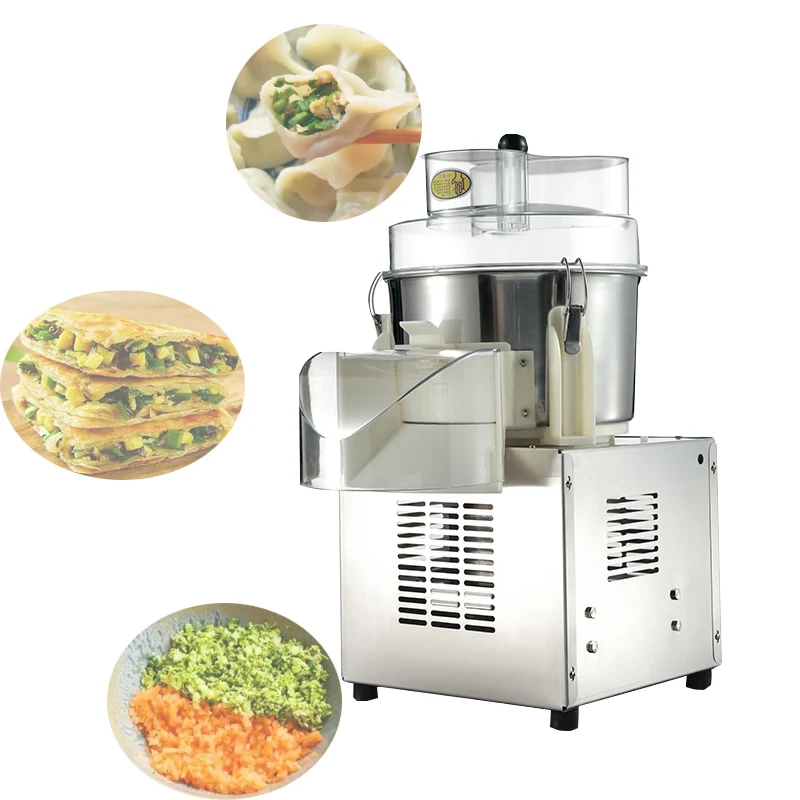 Kitchen Vegetable Cutting Machine Electric Minced Vegetable Shredder For Onion Chili Ginger Cabbage Leek Vegetable Pellet Machin
