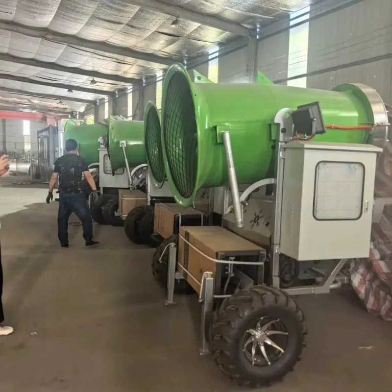Large Scale Snow Cannon Snow Machine Sprayer Equipment Artificial Snowmaker Ski Resort Outdoor Snow Making For Winter Sports