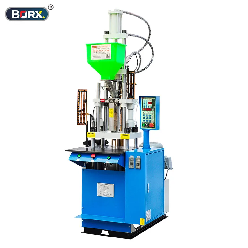 200ST Vertical Injection Molding Machine For Forming DC Plug And Cables With USB、PVC, TPE, PP, PE Material, Moulding Machine 20t