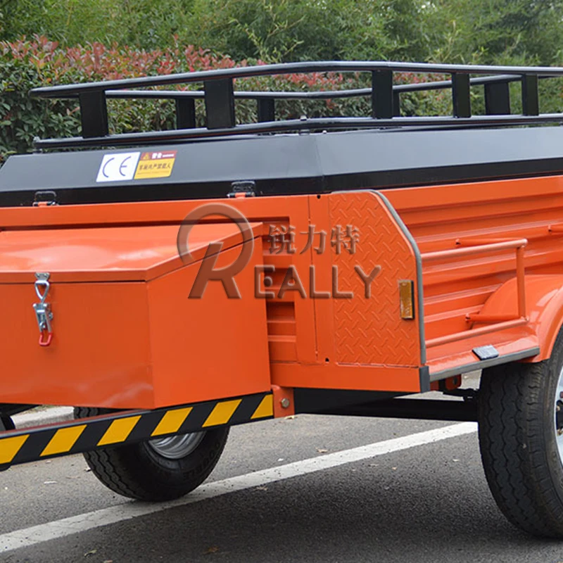 Alta qualidade pequeno rv reboque pequena casa móvel campista viagem acampamento portátil reboque de viagem