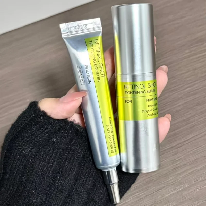 Suero Facial Reafirmante con Retinol Coreano, Reduce Arrugas, Reafirma, Diminuye Líneas Finas, Reduce Poros, Hidratante