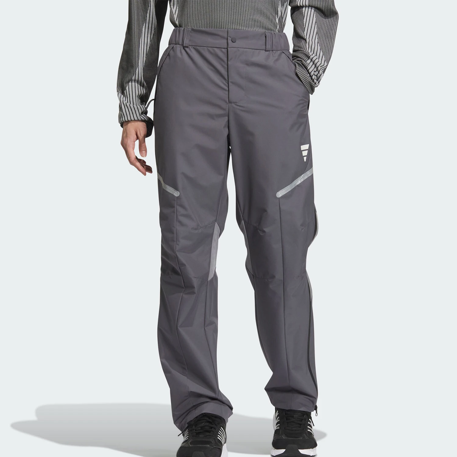 Adidas genuine new men's spliced woven outdoor training pants JM6183