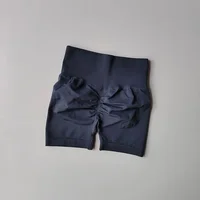 Peach Hip Lifting Sports Shorts Women High Waist and Waist Tightening Slimming Running Hip Speed Drying Three Point Tight Pants 6