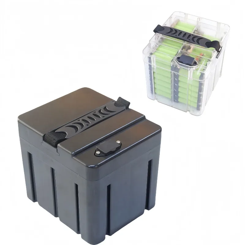 Electric two-wheeler battery case 13 strings 8 parallel brackets Nickel sheet lithium battery box