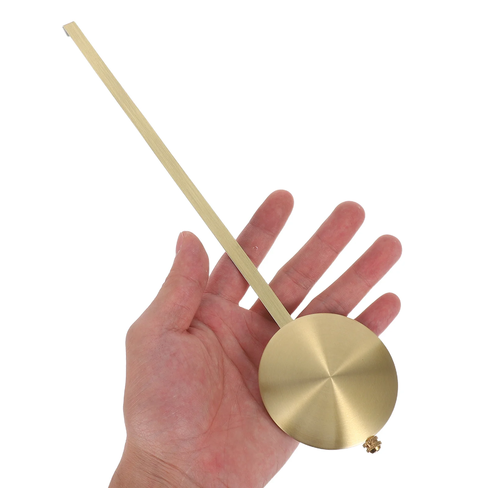

Pendulum for Wall Clock: Elegant Metal Clock Pendulum Replacement with Quiet Movement Design for DIY Repair and