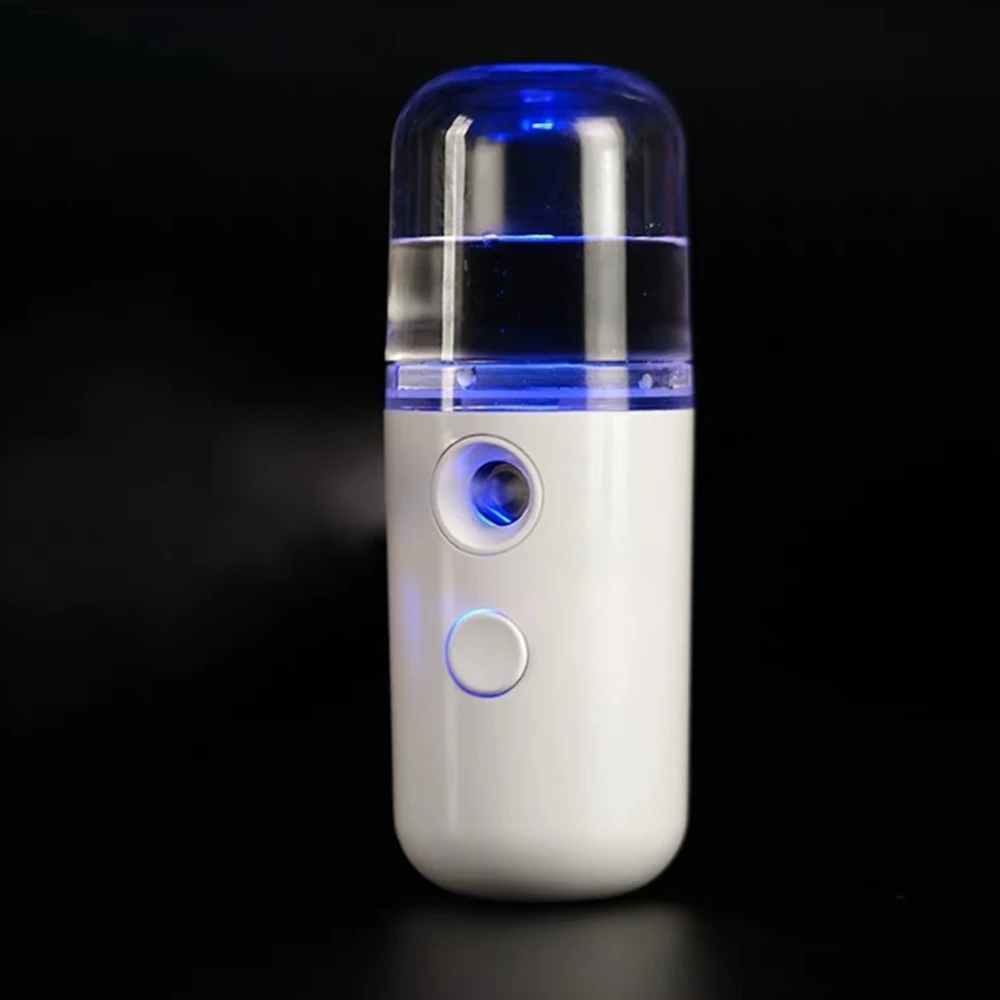 Portable Spray Nano Spray Water Meter Steam Face Cold Spray Portable Beauty Instrument Humidifier Water Meter With USB Cable