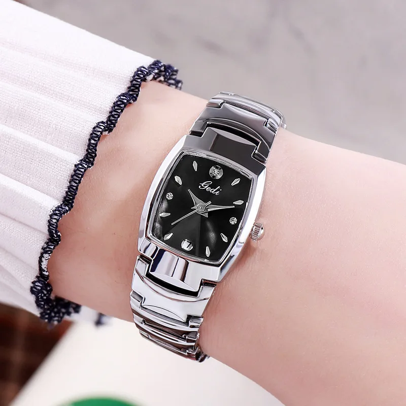 Women's Watches Casual Fashion Calendar Waterproof Steel Strip Watch Compact and Premium Lady's Wristwatch Gift