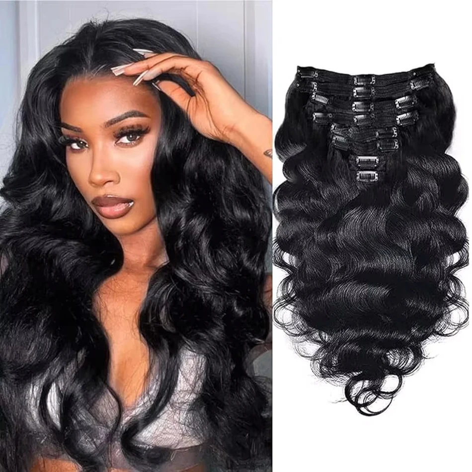 extensions-de-cheveux-a-clips-style-« body-wave »-100 -cheveux-naturels-non-traites-cheveux-boucles-a-clips-pour-une-chevelure-complete-cheveux-vierges-bresiliens-couleur-noire-naturelle-120 g