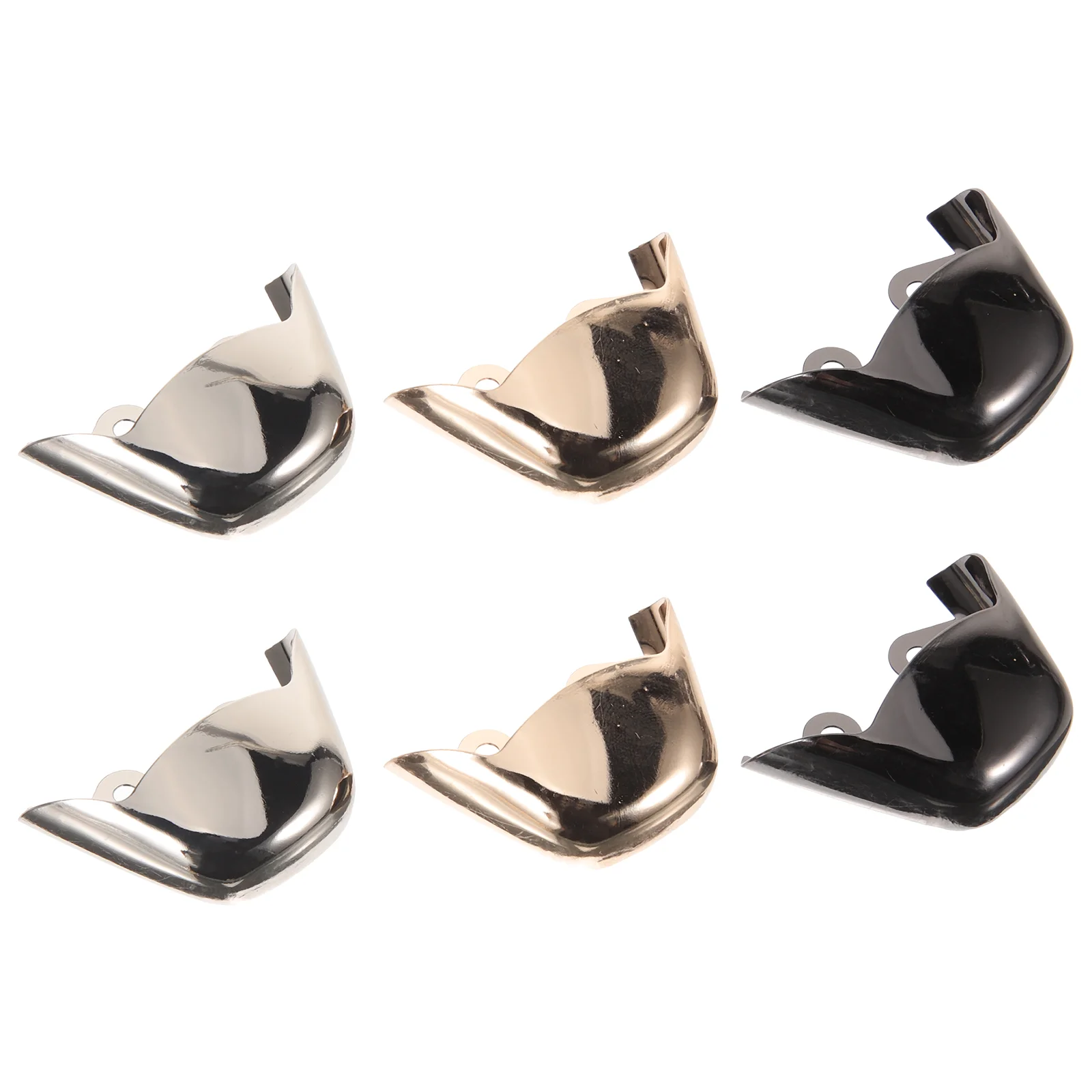 

3 Pairs Heels High to Protect The Head Shoe Repair Boot Tips Pointy for Shoes Toe Guards Boots Protector Feet Caps Kit