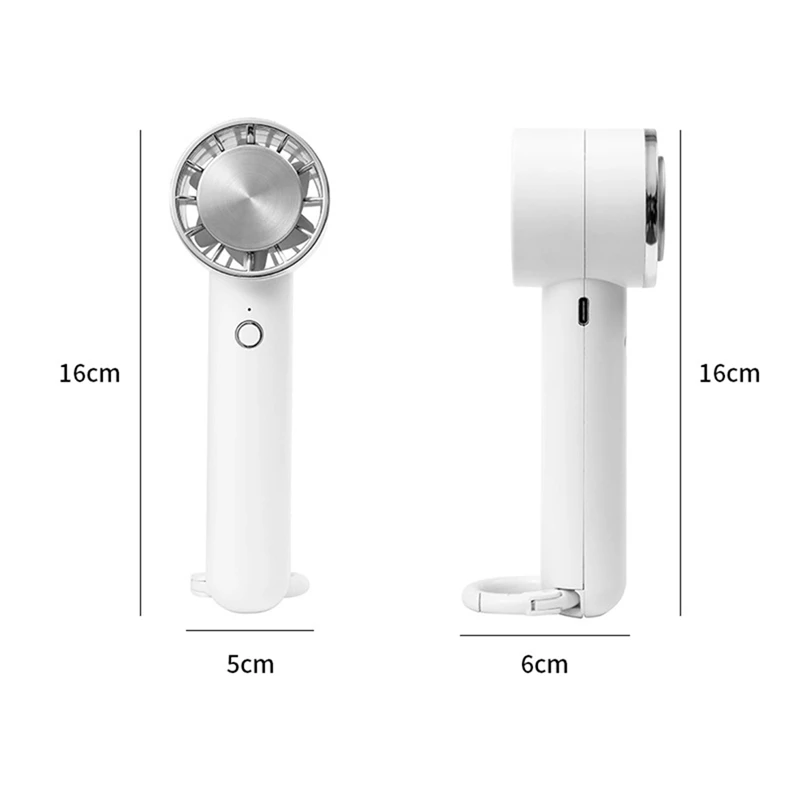 USB Charging Strong Wind Portable Desktop Outdoor Fan Camping Fan Easy Carrying Blue