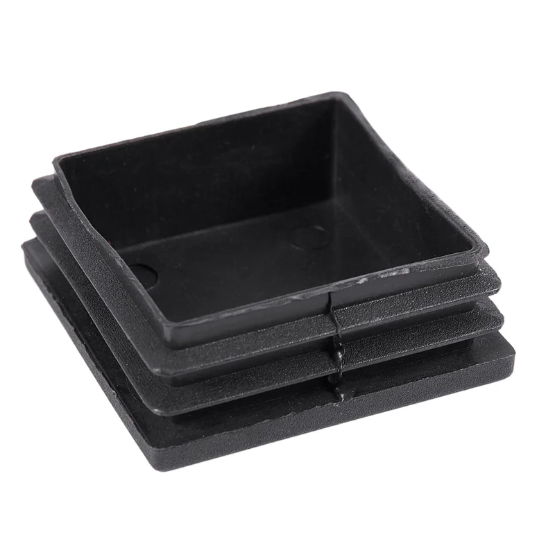 

A20F-50Mm X 50Mm Plastic Square End Blind Plugs Cap Pipe Inserts 60Pcs