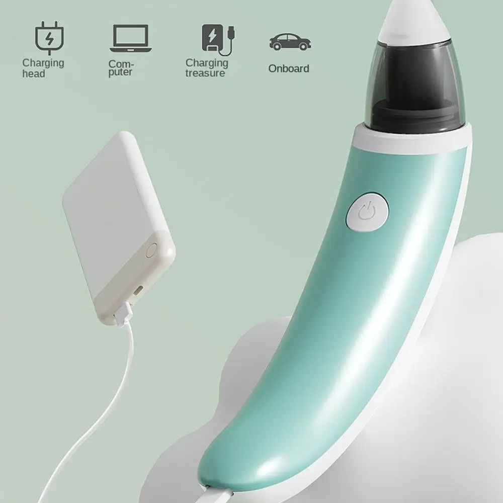 Electric Electric Baby Nasal Aspirator Safety USB Charging Baby Nasal Inhaler Silent Nasal Obstruction Rhinitis Nose Cleaner