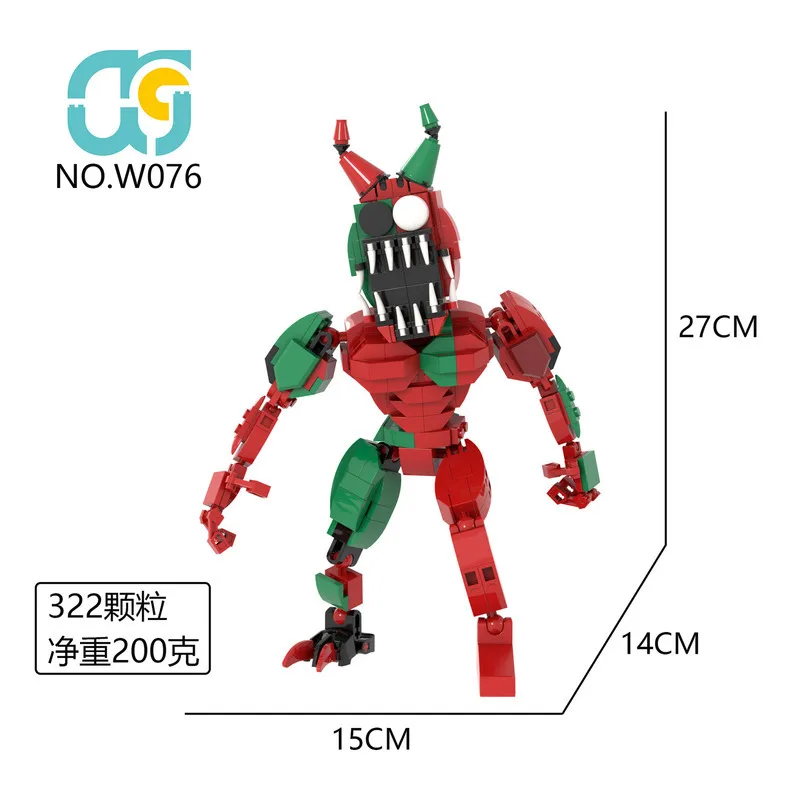 Tuin Van Banban 8 Bouwstenen Speelgoed Kleuterschool Hoofdstuk 8 Montage Blokken Banban Monster Beeldje Pvc Model Halloween Geschenken