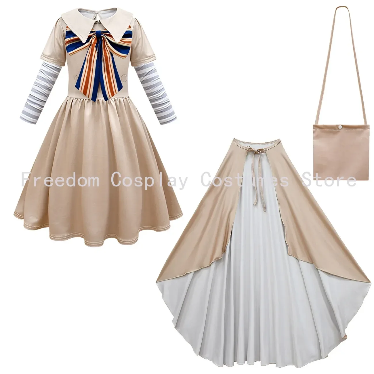 NEW Megan Cosplay Dress for Kids Girls Women AI Doll Robots Megan Dresses Uniform Megan Girls Cosplay Halloween Costume