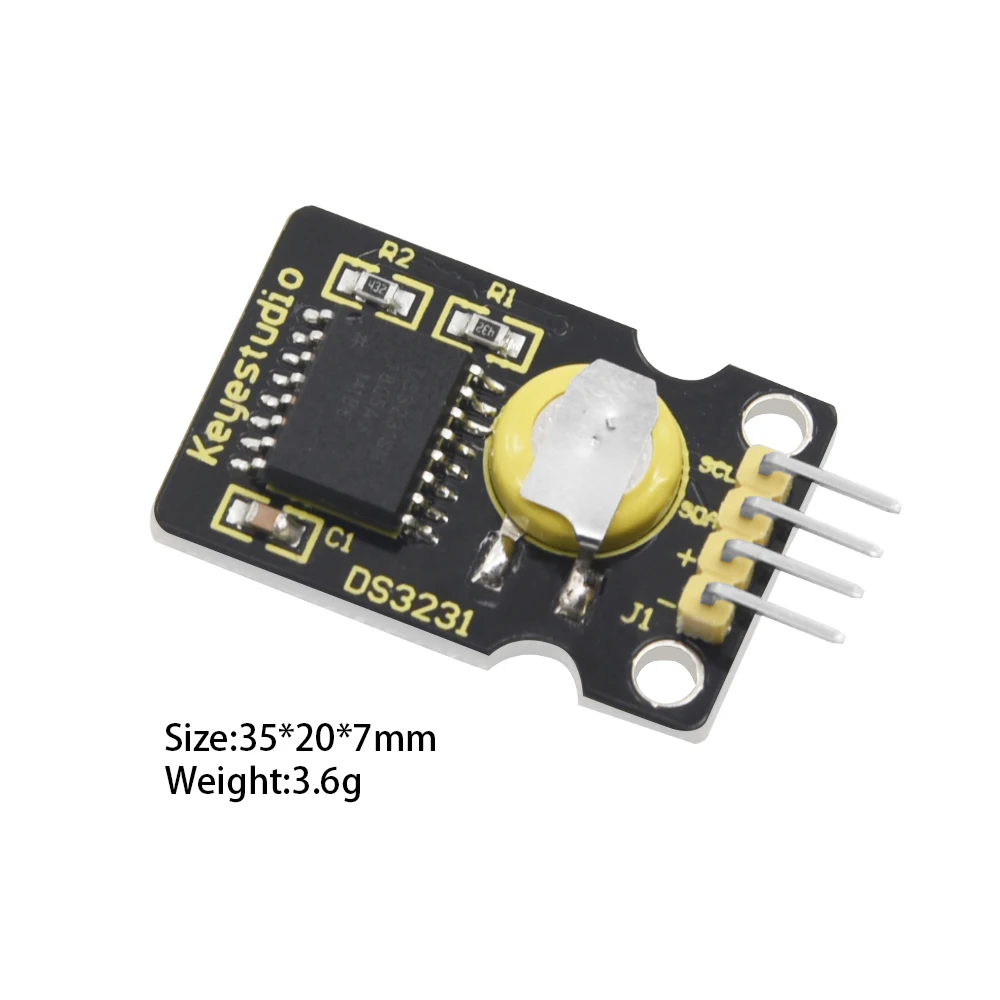 3pcs Keyestudio I2C Real time Clock Module DS3231 High Precision  for Arduino (Battery Type is CR927)