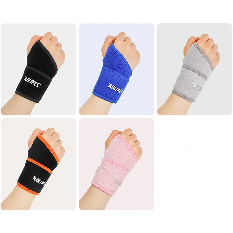 Adjustable Basketball Wrist Strap Wristband Carpal Tunnel Brace Wrist Sport Wrist Pain Relief for Arthritis Wrist Bandage Wrap