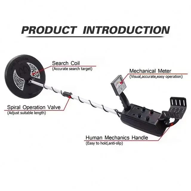 MD5008 underground gold Metal Detector 5 meters deep professional metal detector de metals