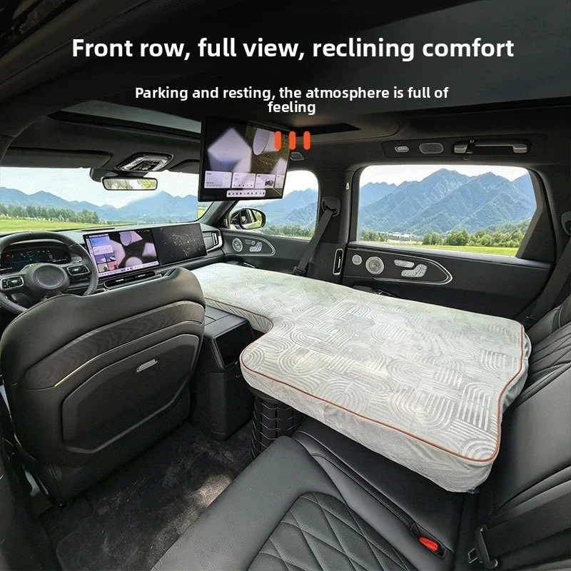 For Zeekr 8X 2026 Car Inflatable Mattress Outdoor Camping Sleeping Mat Comfortable and Pressure Resistant Car Travel Bed detail image 4