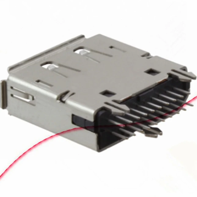 

Receptacle Connector, 20 Position Through Hole 2041441-1