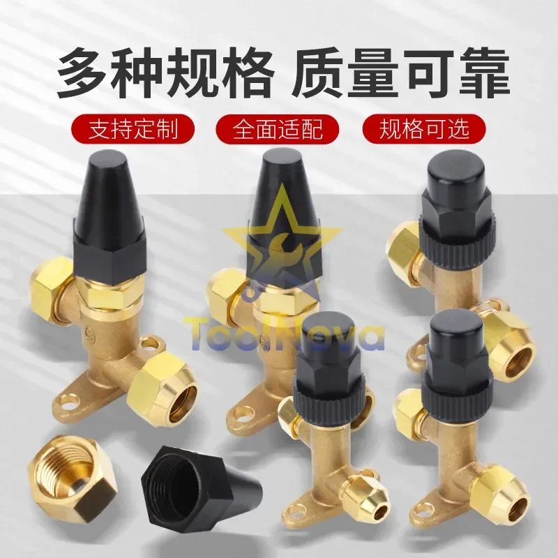 2026*Hotsale* All-copper middle check valve Refrigeration accessories Air conditioner maintenance globe valve Air conditioner